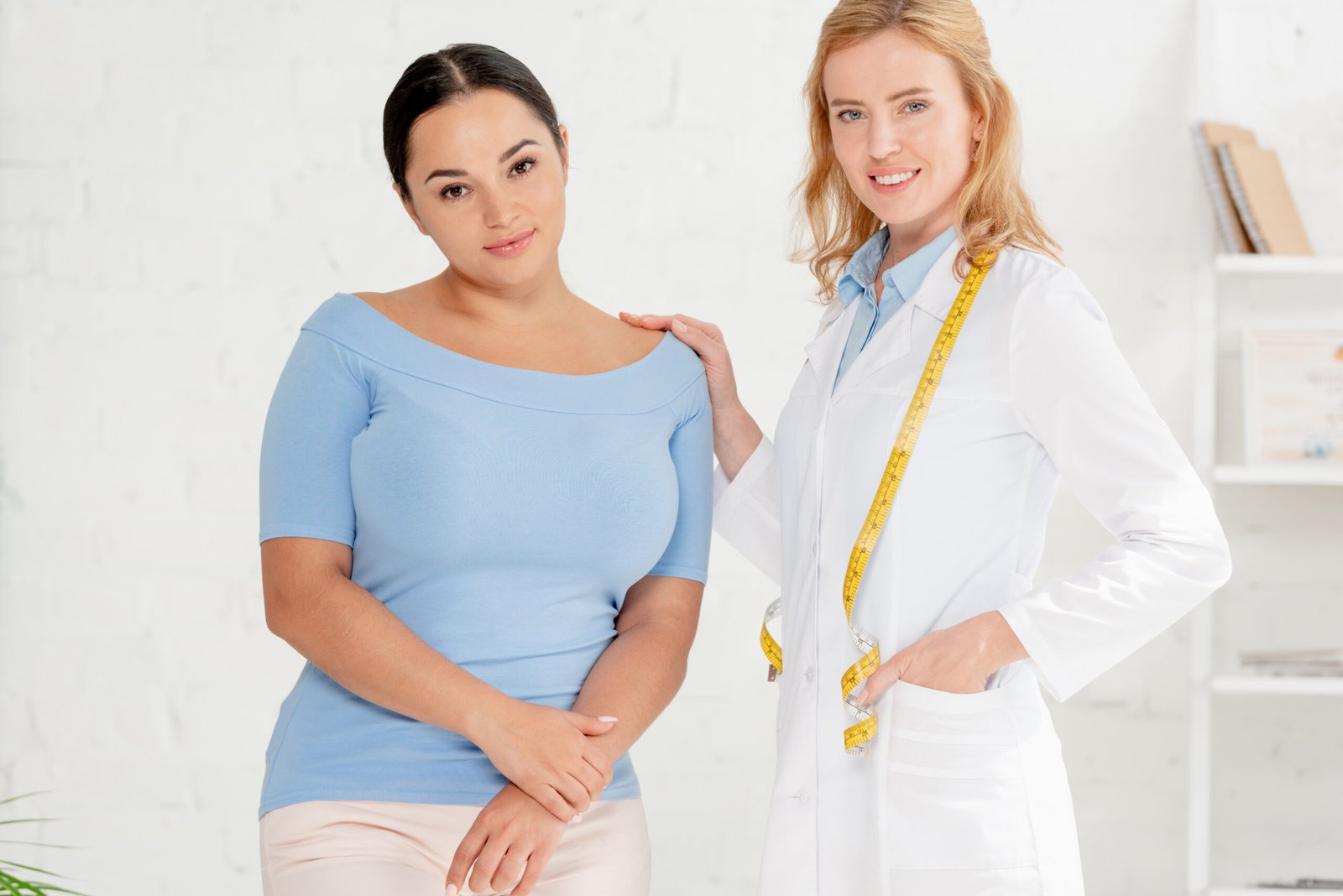 Patient receiving supportive medical guidance