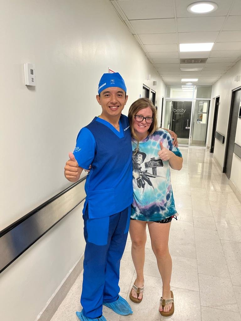 Dr. Jeffry with a Lighter Dream patient